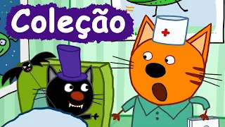 Kid-E-Cats em Portugues | Coleção dos episódios | Desenhos para crianças