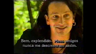 Entrevista Bono Vox, do U2,  TV Manchete - Anos 80