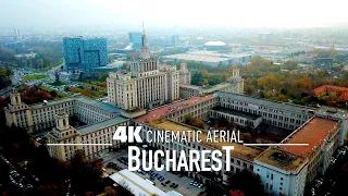 BUCHAREST București 🇷🇴 4K Drone ROMANIA UHD