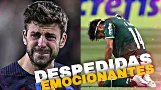 AS DESPEDIDAS mais EMOCIONANTE do FUTEBOL 🥺🥺🥺⚽❤️