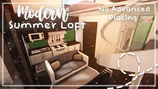 Roblox Bloxburg - No Advanced Placing Modern Summer Loft - Minami Oroi