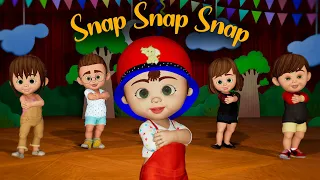 Snap Snap Snap (SINGLE) | Original Educational Actions Song & Nursery Rhymes kids  #NurseryRhymes