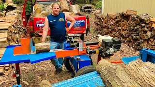 FIREWOOD | 1 splitter 1 man 2 trucks