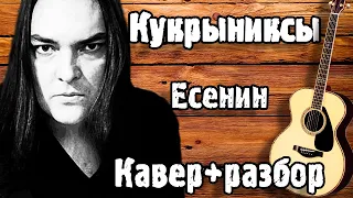 КУКРЫНИКСЫ - ЕСЕНИН | Кавер + Разбор На Гитаре  | Как Играть Есенин Кукрыниксы