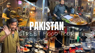 🇵🇰 Hussainabad Food Street Tour - Karachi, Pakistan - 4K Walking Tour with Captions