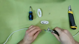 Как подключить выключатель в  провод