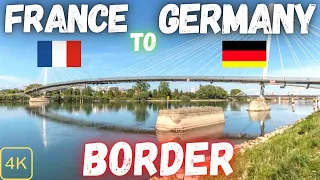 France 🇫🇷 Germany 🇩🇪 Border Tour | Strasbourg To Kehl | Crossing Border | @abdulthetraveler707