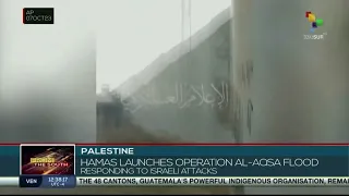 Hamas, announced the launching of Operation Al-Aqsa Flood