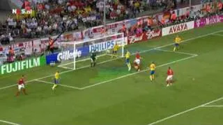 Joe Cole England vs Sweden 1-0 First Round World Cup 2006 Dutch commentary