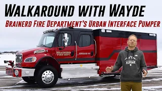 Brainerd Fire Department's Urban Interface Pumper by CustomFIRE