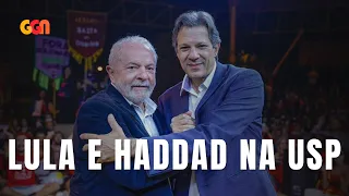 AO VIVO: LULA E HADDAD NA USP 15/08/22