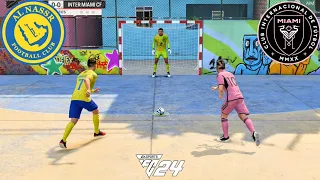 FIFA 24 VOLTA FOOTBALL | RONALDO VS MESSI | AL NASSR VS INTER MIAMI | PENALTY SHOOTOUT - PS5