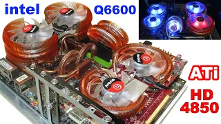 Roller coaster build on Intel Core 2 Quad Q6600 and Radeon HD4850 - RETRO Hardware