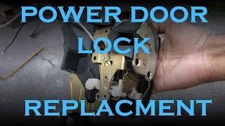 How a Power Door Lock Works & Replacement