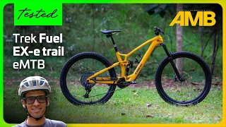 TESTED: Trek Fuel EXe trail lightweight e-bike - mid power and full on fun!
