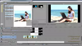 Sony Vegas Pro 13 - маски переходы Джус 3