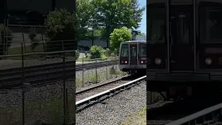 WMATA Redline Train in Rockville, Md on 5/18/22
