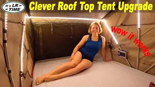 Clever Roof Top Tent Upgrades - DIY