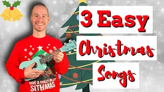 Three Easy Christmas Songs for the Ukulele #ukulele #christmas