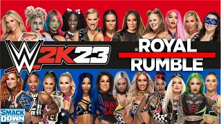 🔥 WWE 2K23 Royal Rumble Women's | WWE 2K23 Women's Royal Rumble 2023