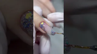 Маникюр на свадьбу 🤍 дизайн текстуры  #маникюр #nails #nailart