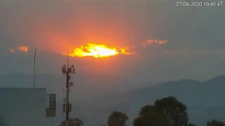 Timelapse Mexico City CDMX - Recopilaciones ABRIL-2020 Amanecer, Atardeceres, Nubes, Luna, Sol, etc