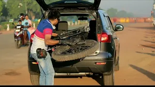 Most Important Technique to save Money | How To Put Bicycle Inside Car Efficiently