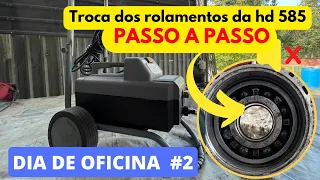 Hd 585 fazendo muito barulho? (Como resolver) #manutenção #karcher #lavadora