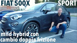 FIAT 500X più bella e più efficiente con il powertrain mild hybrid e cambio doppia frizione