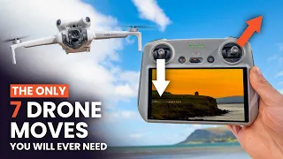 The ONLY 7 DRONE MOVES You Will Ever Need | DJI Mini 3 Pro & Mini 2 Tips For Beginners