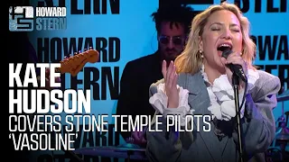 Kate Hudson Covers Stone Temple Pilots' “Vasoline” Live on the Stern Show