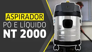 Aspirador NT 2000 Kärcher - Limpeza com eficiência