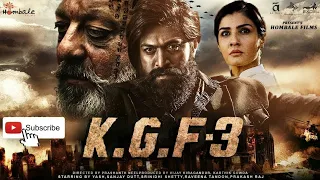 KGF 3 Full Movie HD |Yash | Sanjay Dutt |Srinidhi Shetty | Prashant | Raveena | South  hindi movies