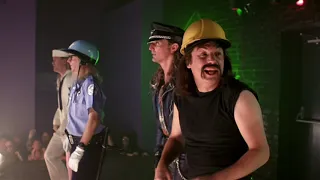 Macho Men Gay Bar Scene - Wayne's World 2