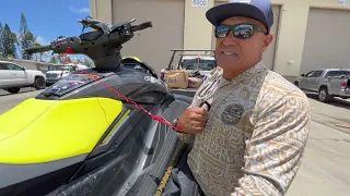 tow surf foil jet ski rigging 101