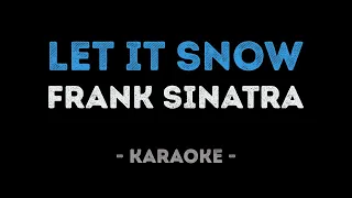 Frank Sinatra - Let it snow (Karaoke)