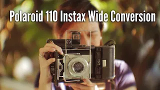 Polaroid 110 Pathfinder Instax Wide Conversion