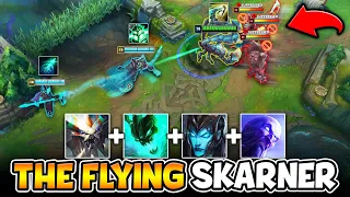 WE CREATED NEW COMBOS WITH THE REWORKED SKARNER (PULL THEM ACROSS THE MAP)