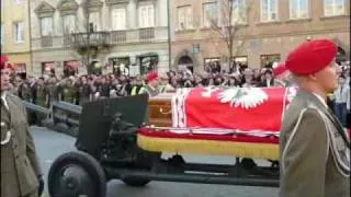 Pożegnanie Lecha i Marii Kaczyńskich. Prezydent Lech Kaczyński. Pogrzeb. Katastrofa smoleńska.