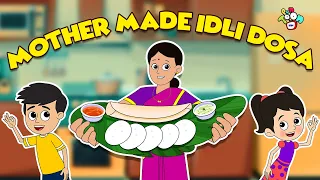 Mummy Made Idli Dosa | South Indian Food | Animated Stories | English Cartoon | PunToon Kids