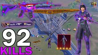 92 KILLS Wow!😈 NEW MODE BEST AGGRESSIVE RUSH GAMEPLAY 🔥SAMSUNG,A7,A8,J4,J5,J6,J7,J2,J3,XS,A3,A4,A5