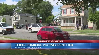 Police ID 3 killed in quadruple shooting on Maple Avenue in Portsmouth