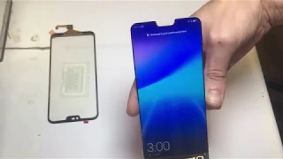 Замена стекла Huawei P20 lite (переклейка тачскрина)