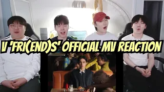 [ENG] 뷔 'FRI(END)S' 뮤비 리액션 | V 'FRI(END)S' MV REACTION