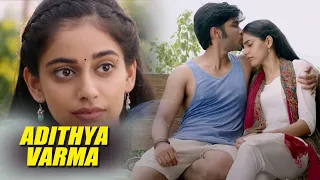 Dhruv Vikram and Banita Sandhu Kissing Scene | Adithya Varma Movie Scene | B4U