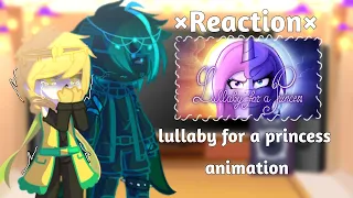 [Sans AU React to lullaby for a princess animation]_Yui_Nae_