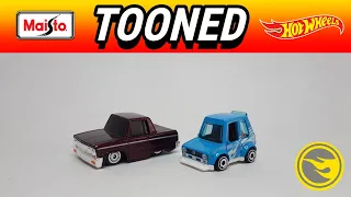 Hot Wheels e Maisto Tooned.