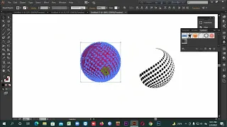 How to create world logo Halftone 3D Globe | Adobe illustrator | Logo Design 2022.