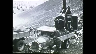 Bau Stausee Bannalp 1934 (Stummfilm)