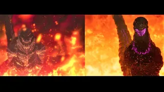 Godzilla Singular Point vs Shin Godzilla Comparison (シンゴジラポイント)